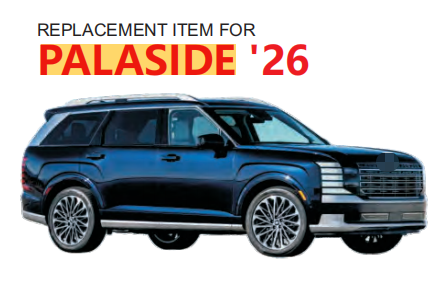 Błotnik Przedni Prawy Lewy Błotnik Po Stronie Pasażera do HYUNDAI PALISADE 2026